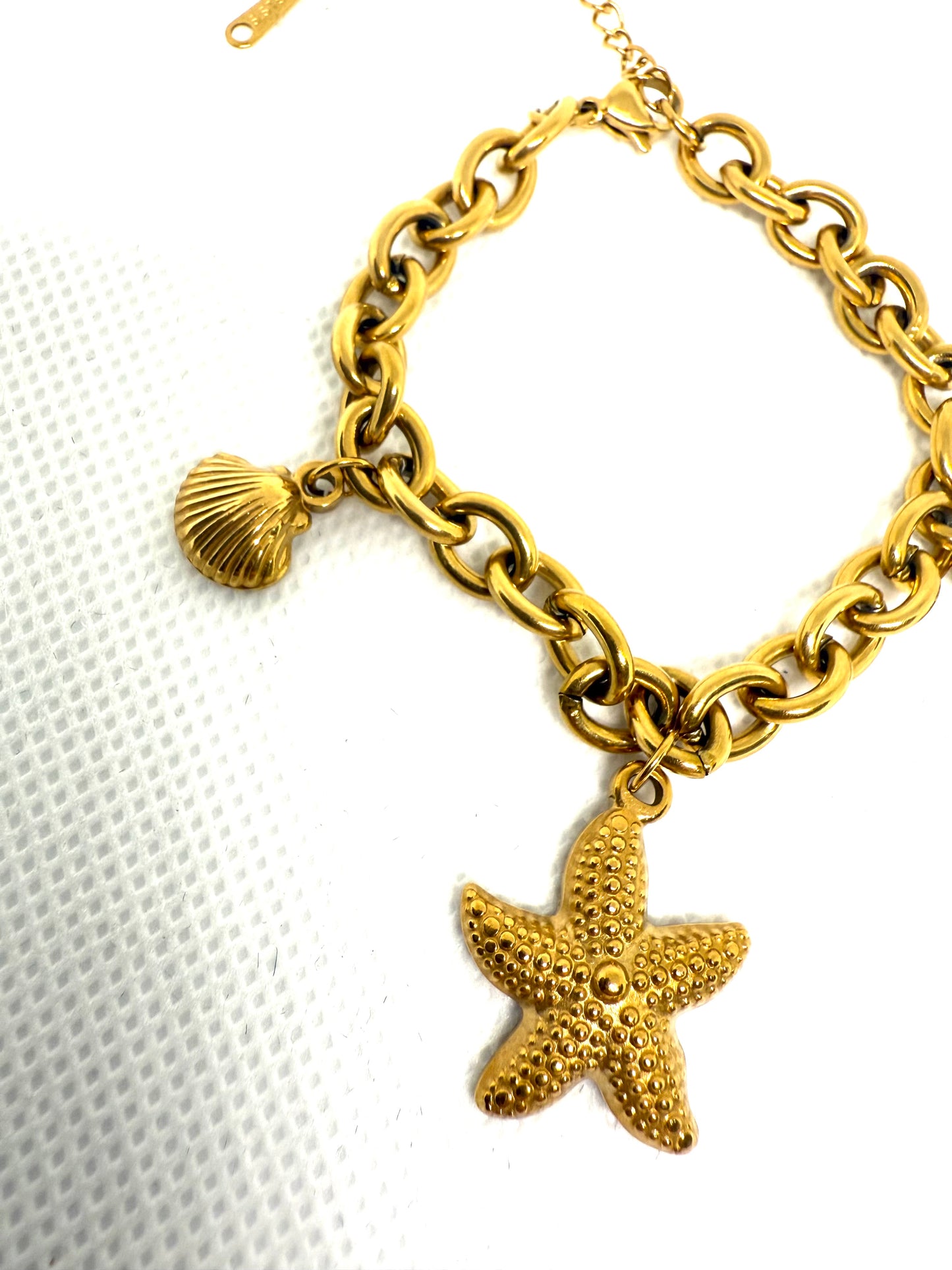 Chaine breloque avec charms