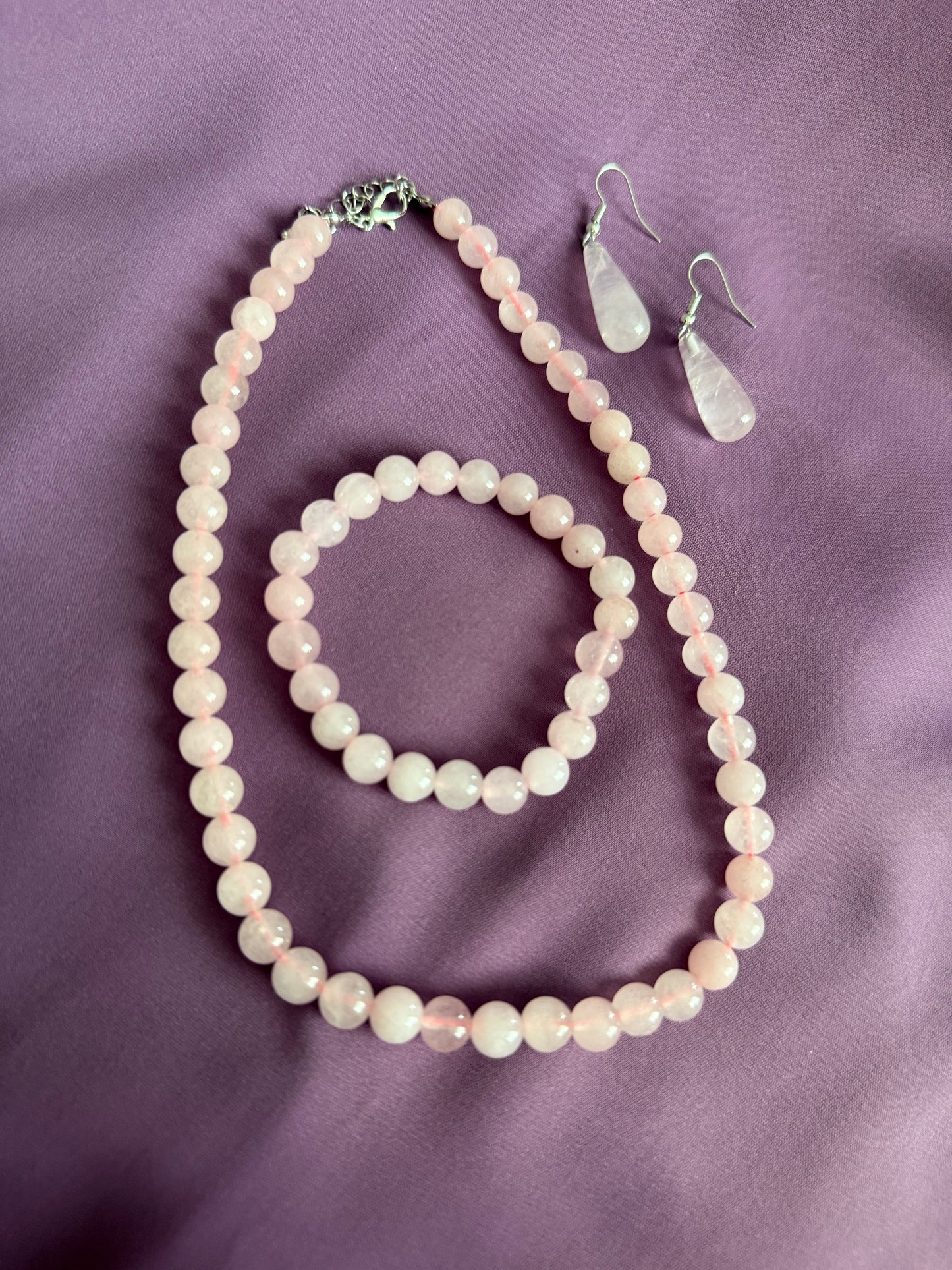 Parure pierre de roche naturel