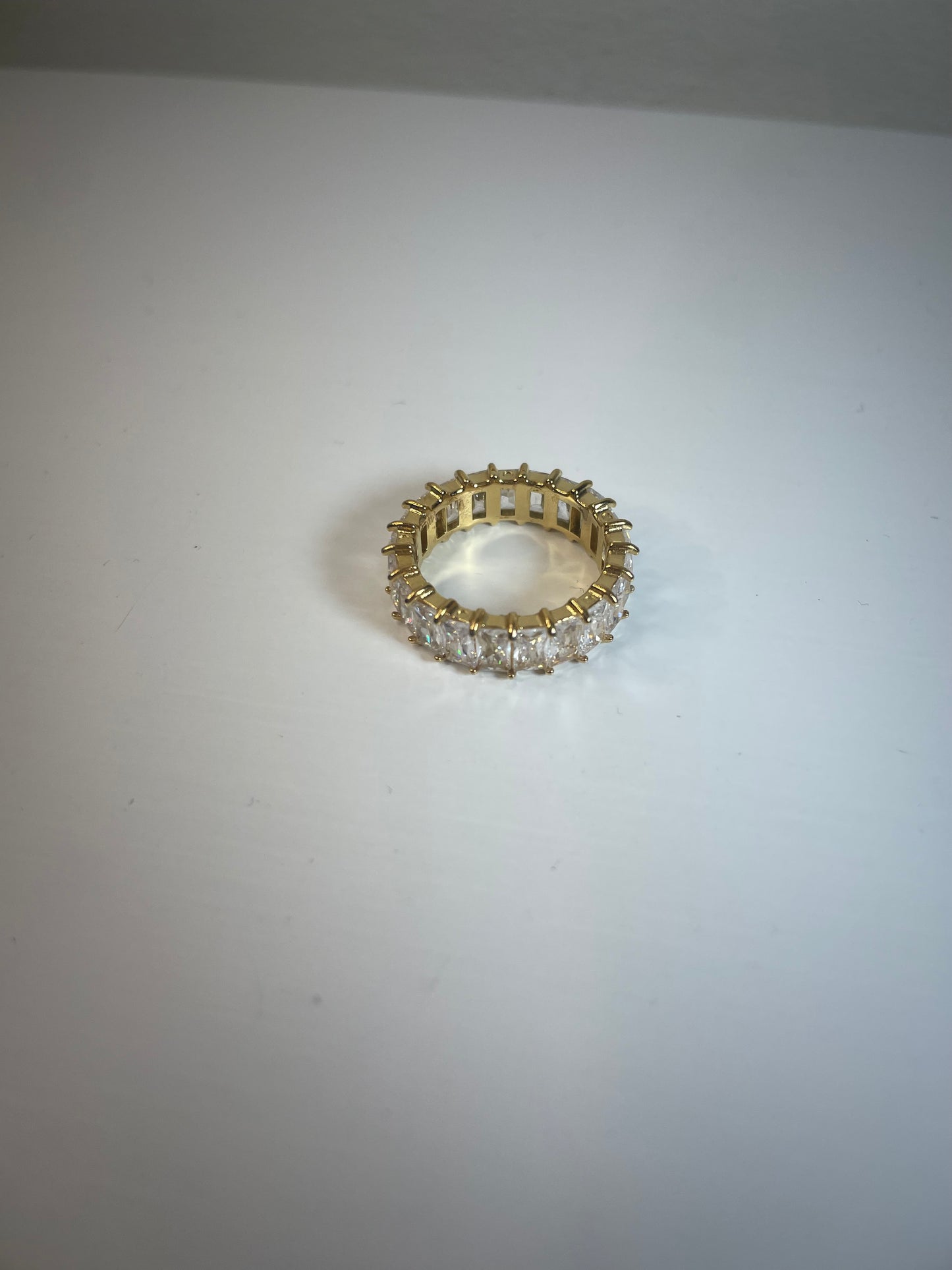 Bague couronne doré