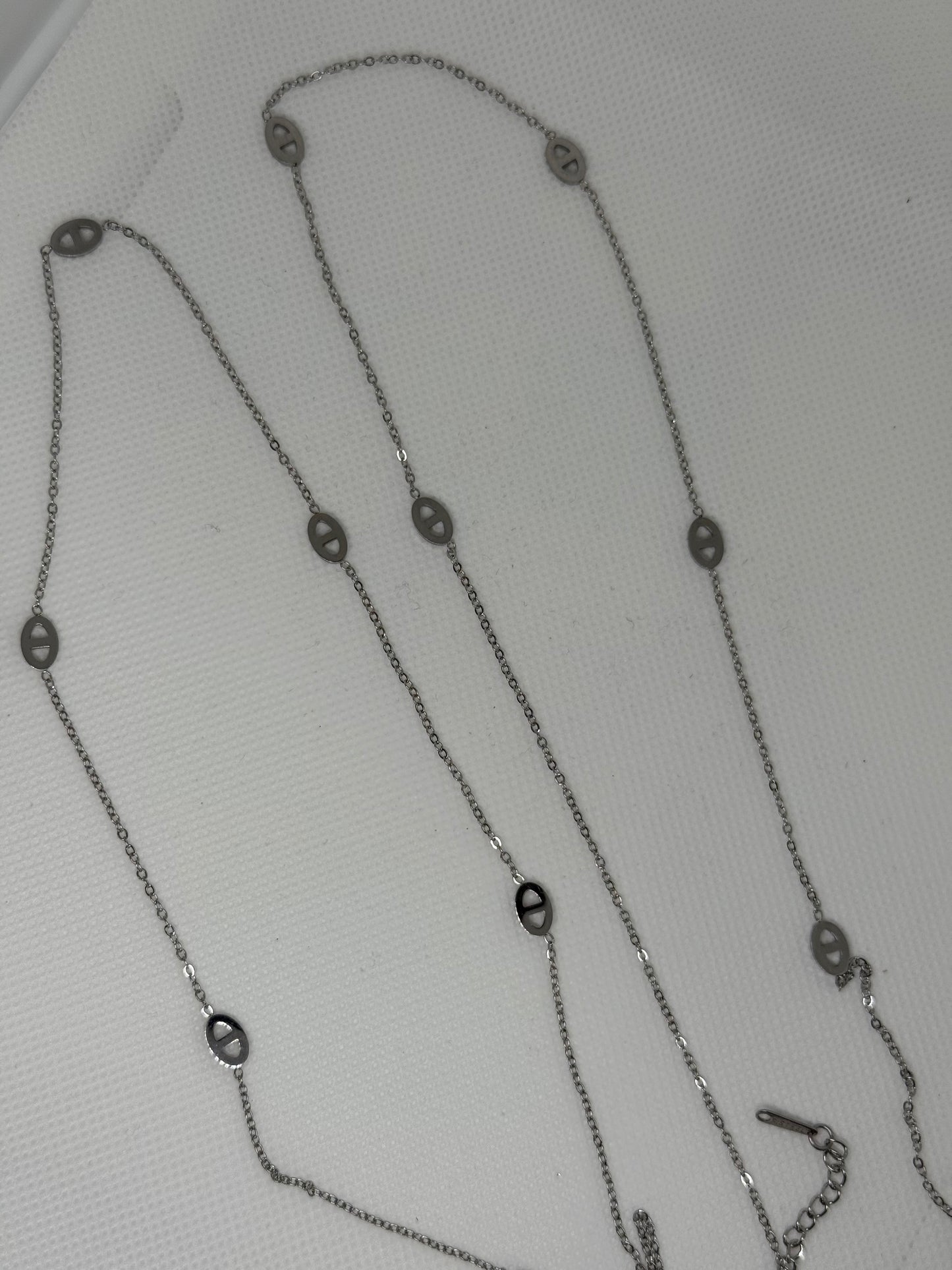 Sautoir graine d’argent