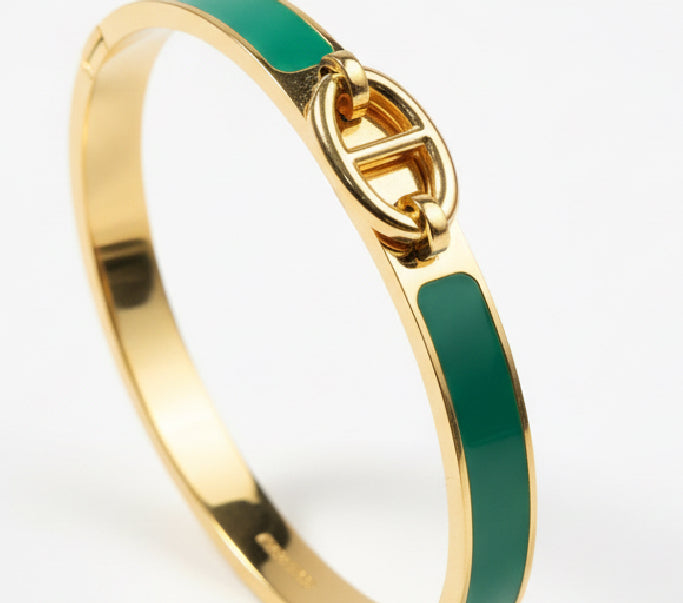 Bracelet corail vert