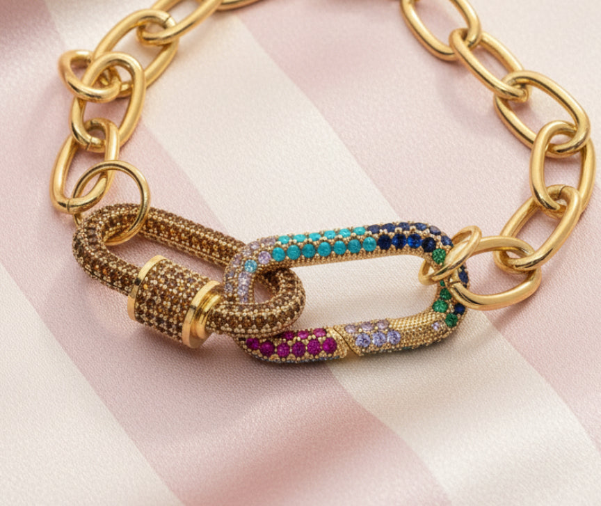 Bracelet carabine double