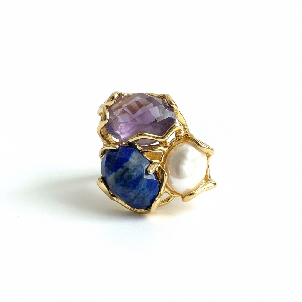 Bague Minéral vue principale sur fond blanc
