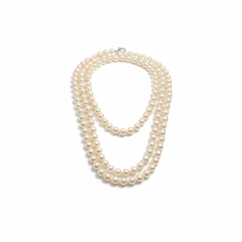 Collier perles - sans fermoir