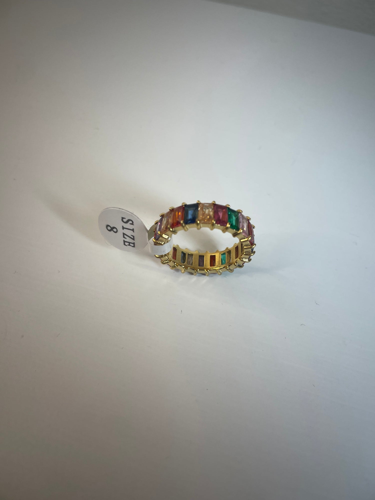 Bague couronne couleur