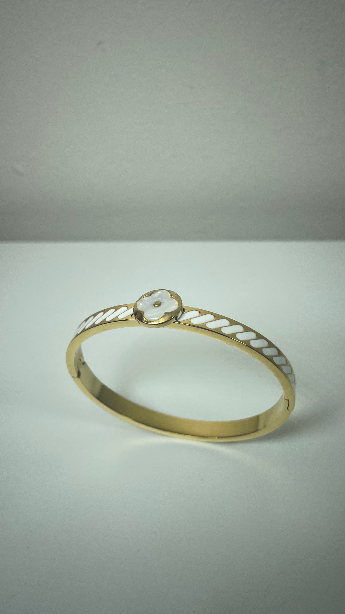 Bracelet nuance blanc