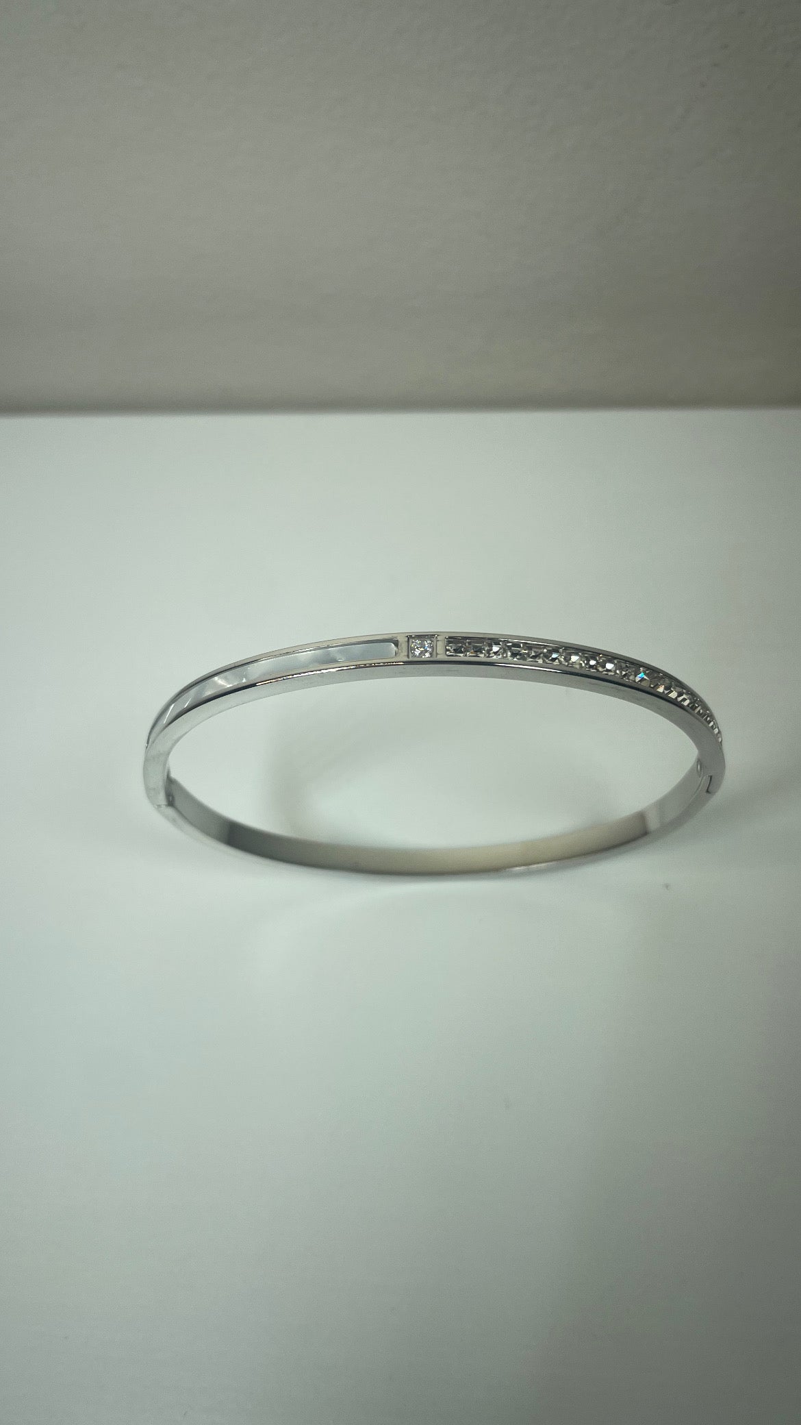 Bracelet diamant d’argent
