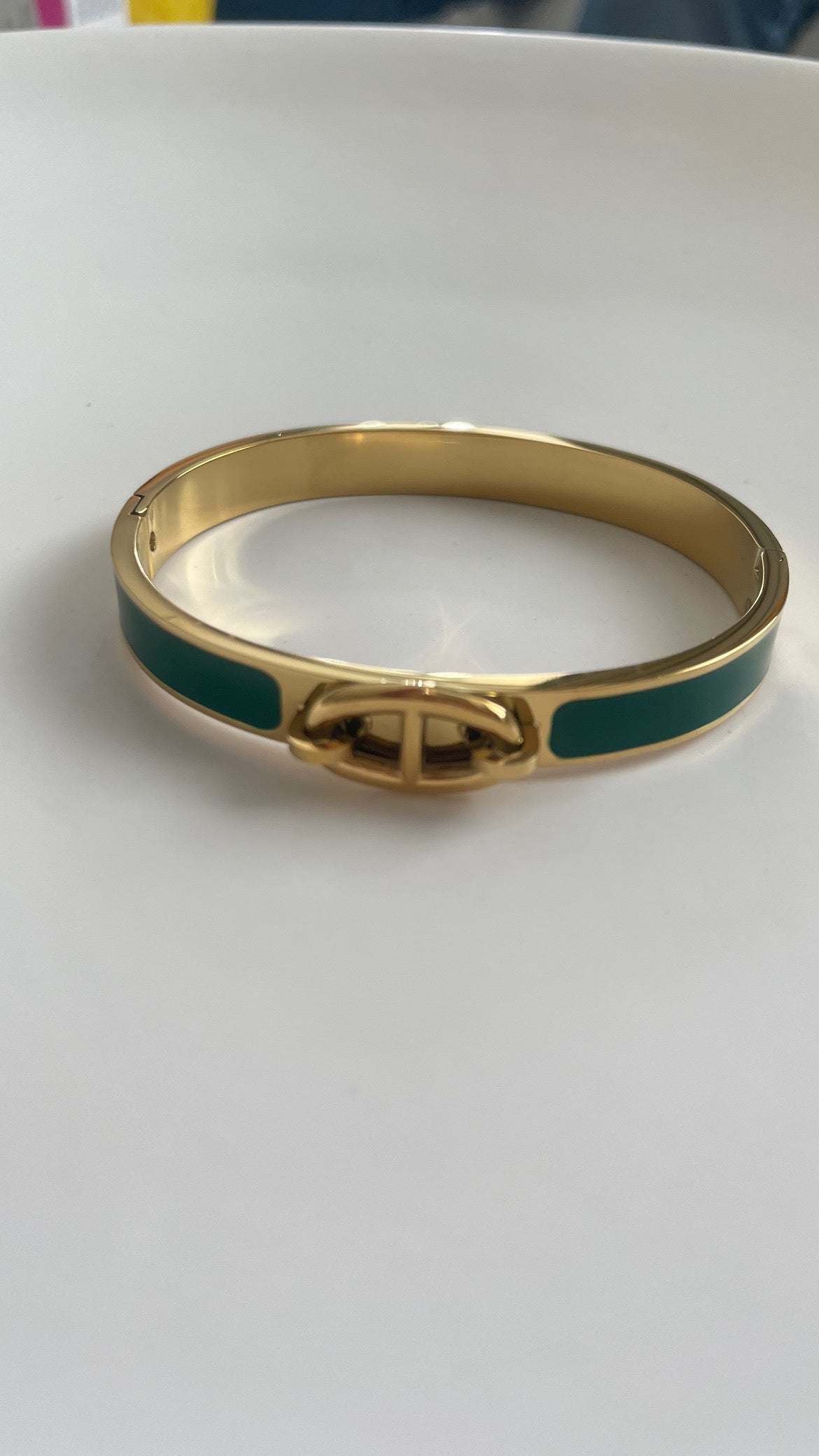 Bracelet corail vert