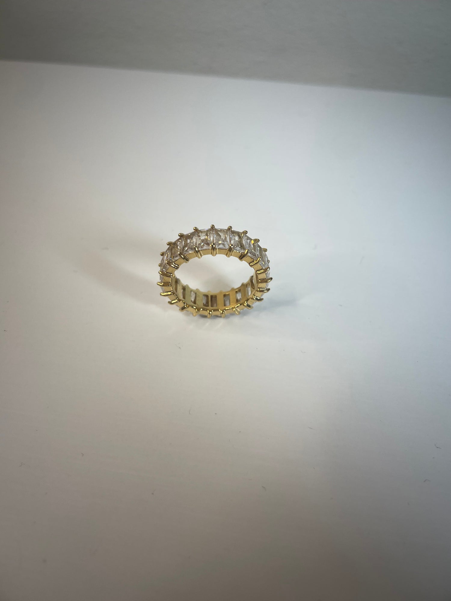 Bague couronne doré