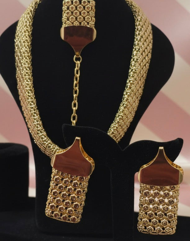 Parure Tribal d’or