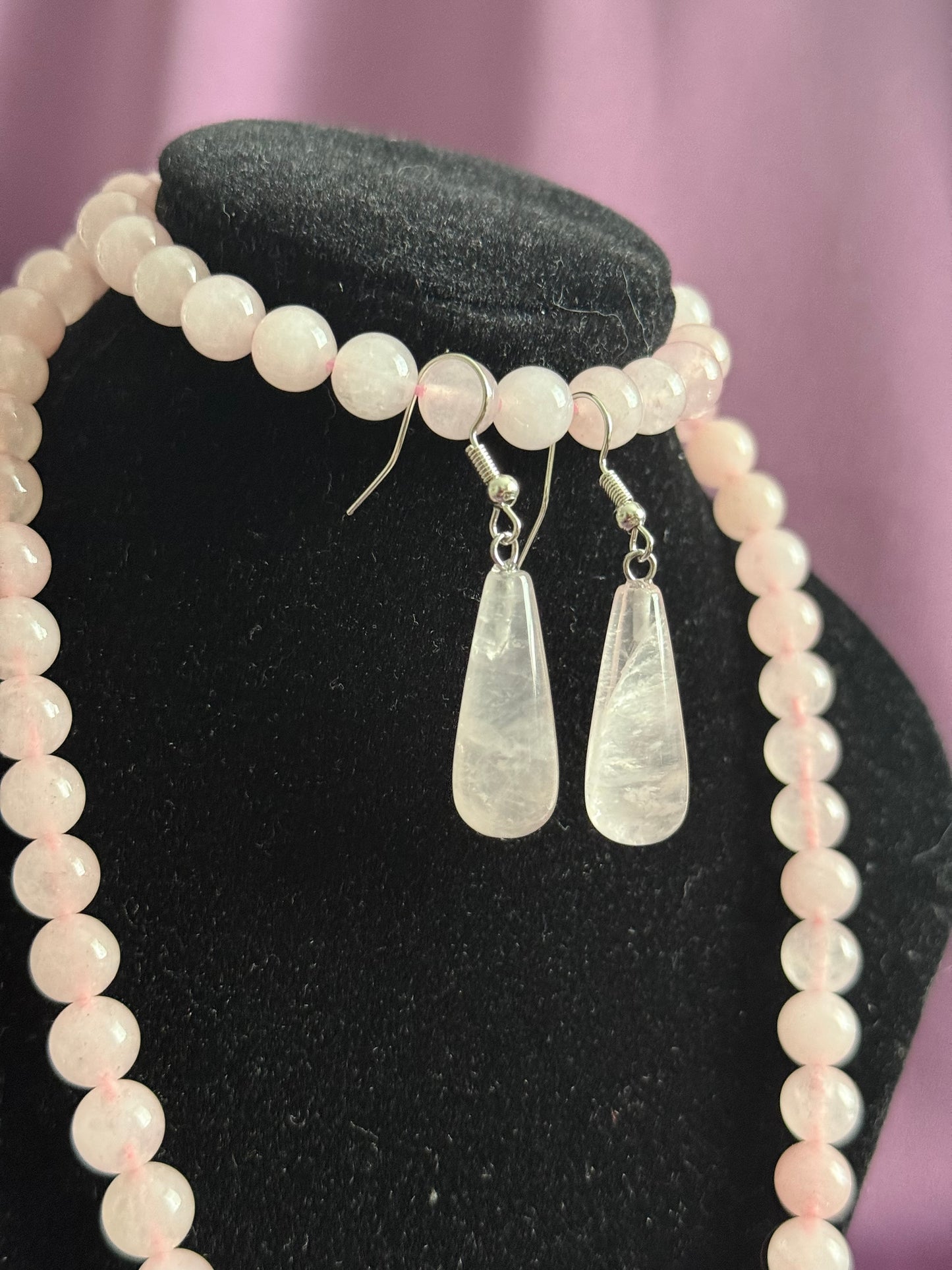 Parure pierre de roche naturel