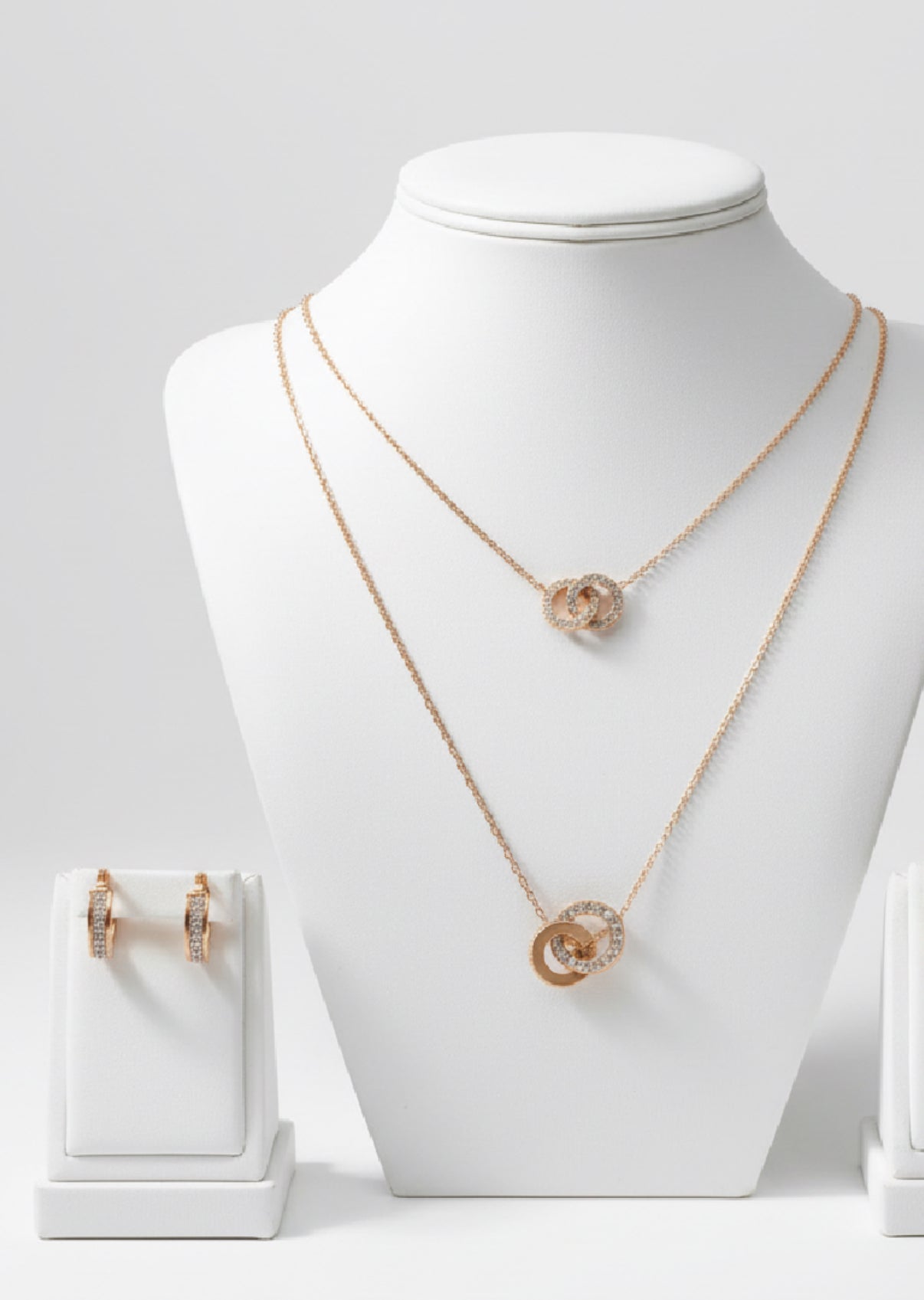 Parure anneaux en bronze