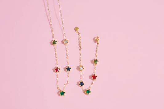 Parure fleur d’orient