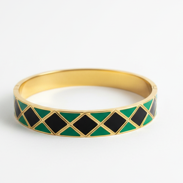 Bracelet triangle d’or