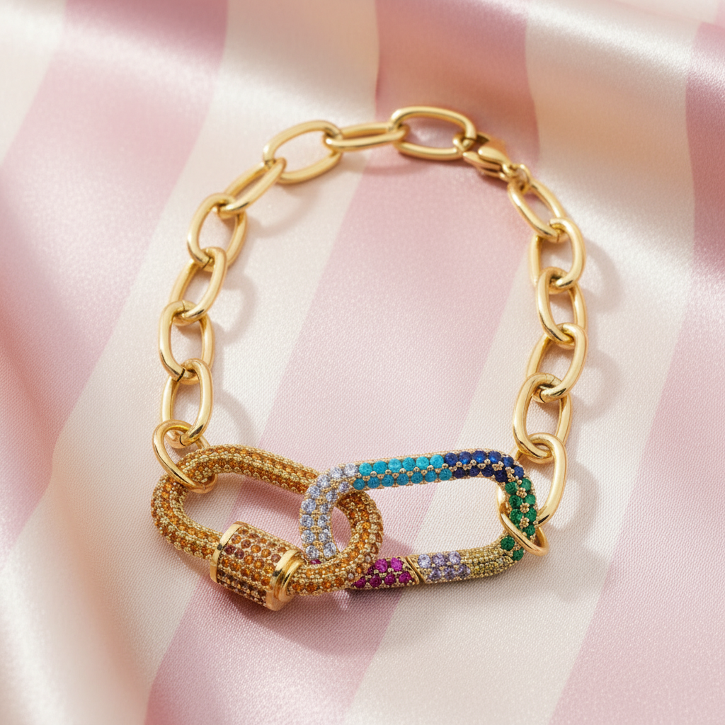 Bracelet carabine double