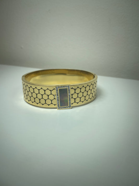 Bracelet corbeau vert