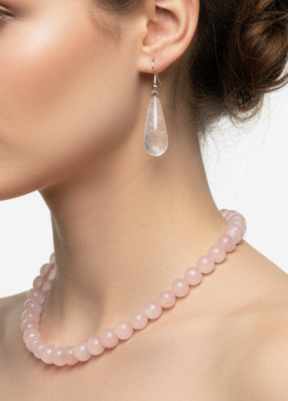 Parure pierre de roche naturel