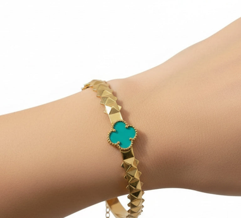 Bracelet émeraude