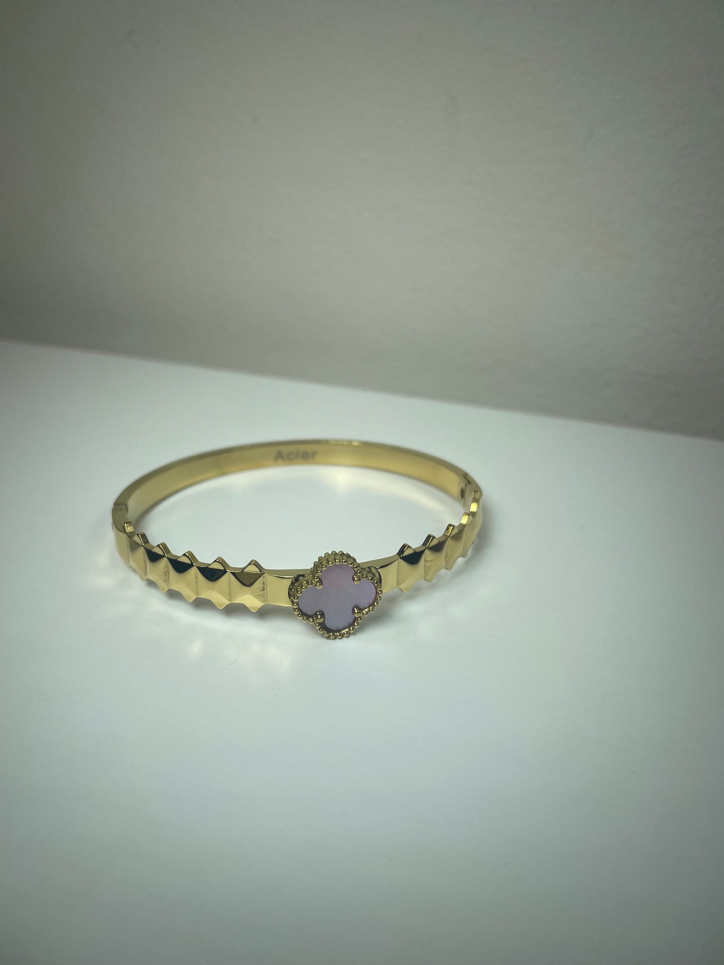 Bracelet Émeraude rose