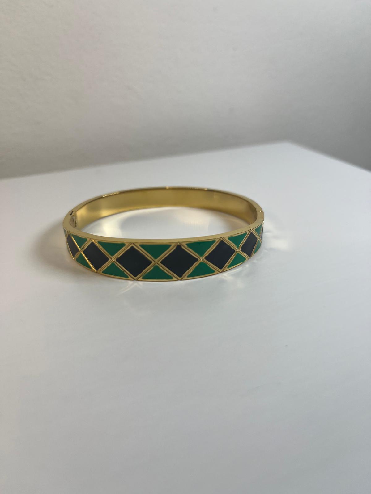 Bracelet triangle d’or