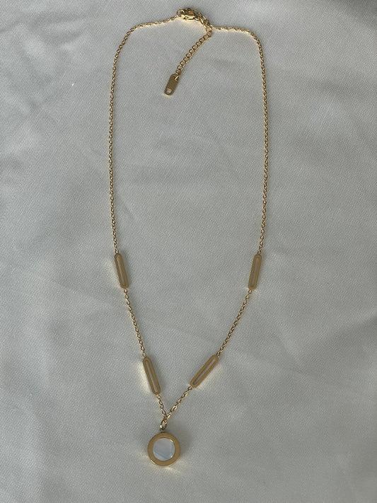 Collier Double face