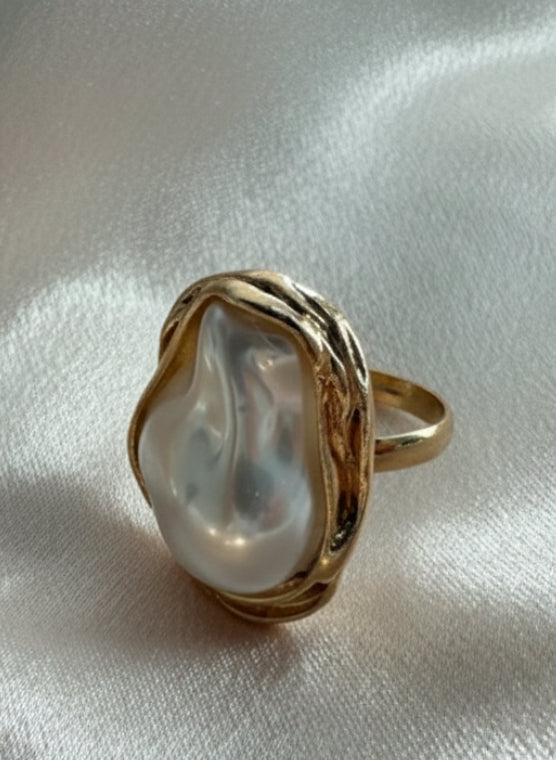 Parure Perle Baroque & Étoile de Mer — Édition Océan
