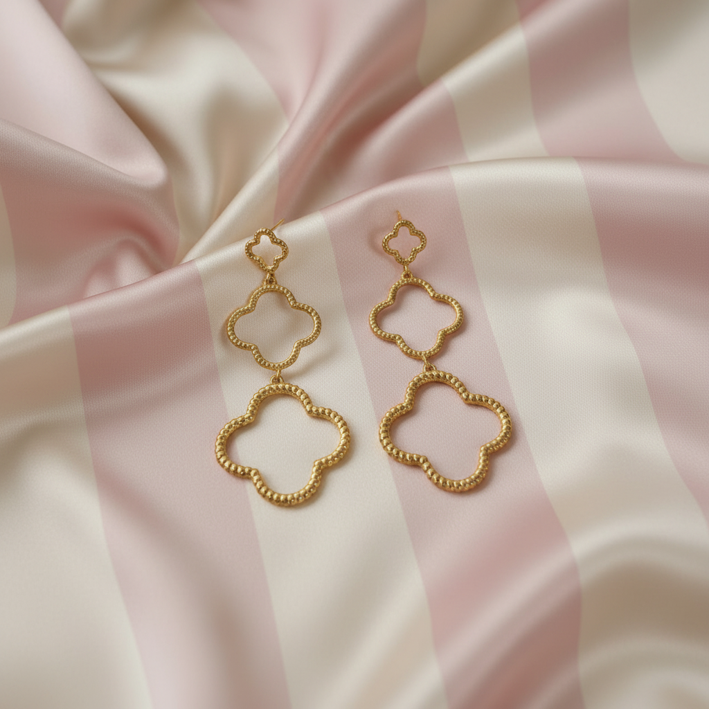 Boucles d’oreilles Double chance
