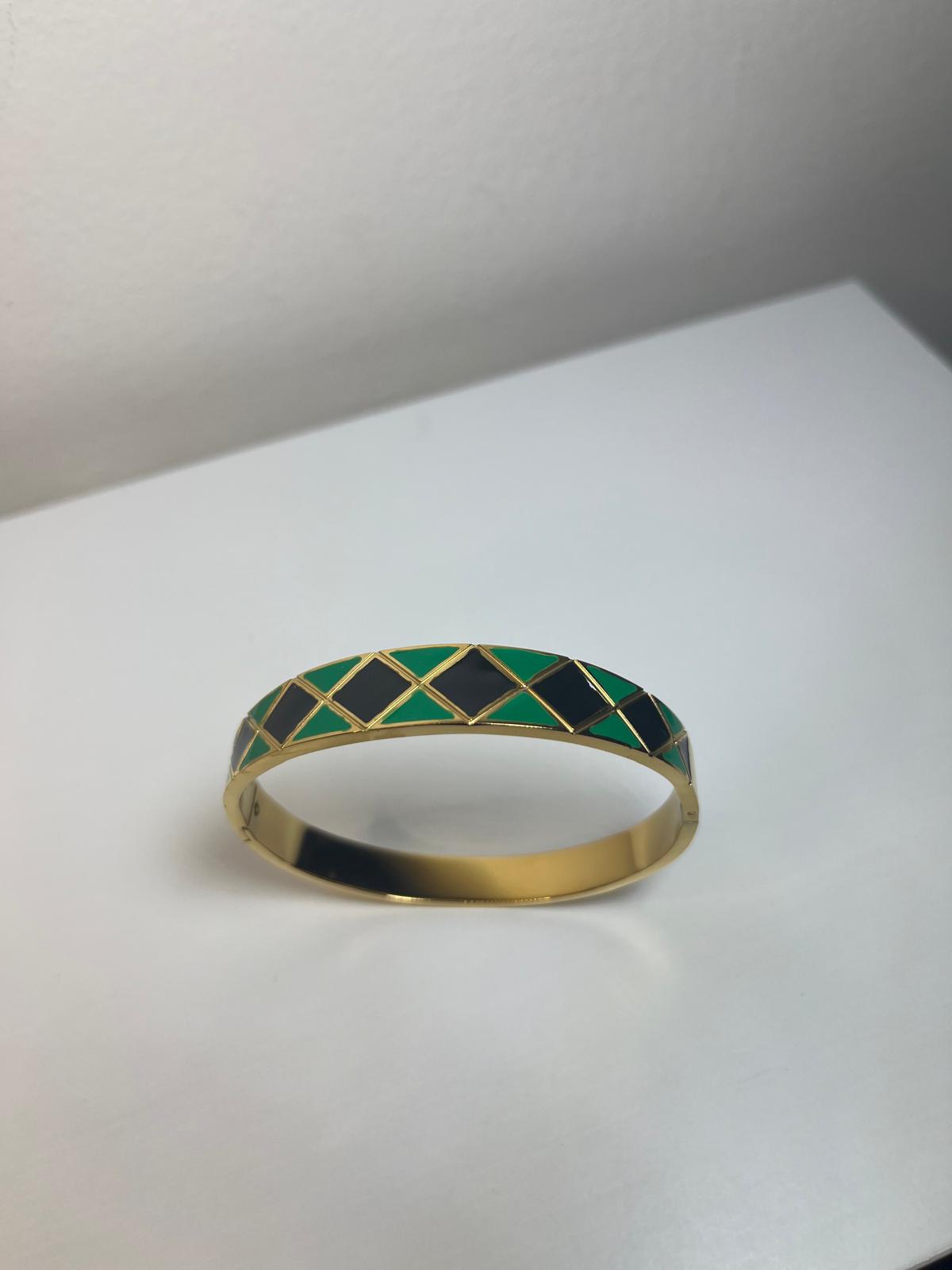 Bracelet triangle d’or