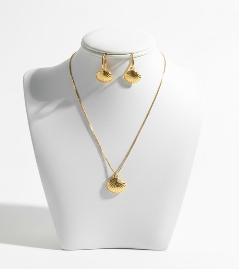 Parure coquillages