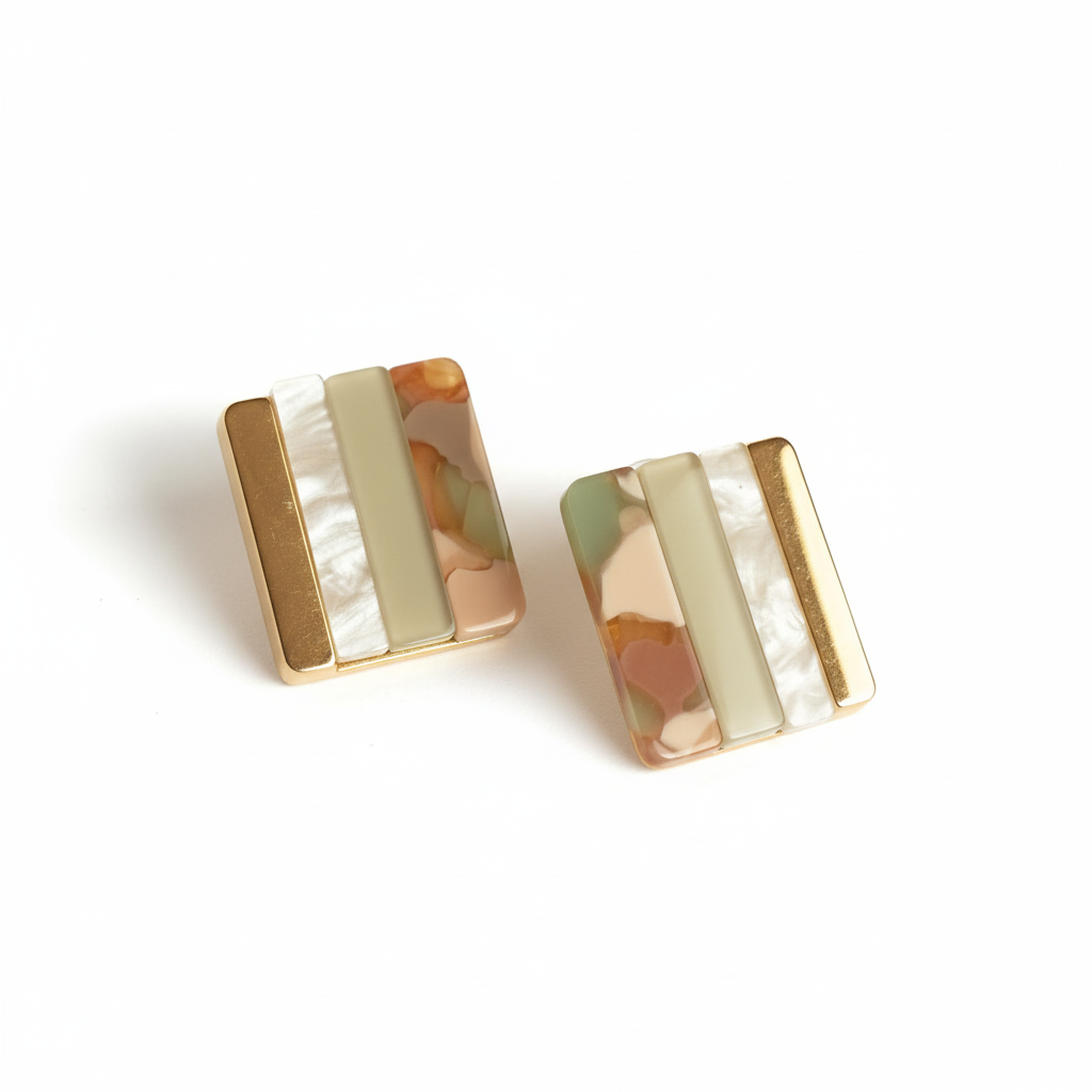 Boucles d'oreilles Aline - Vue 2