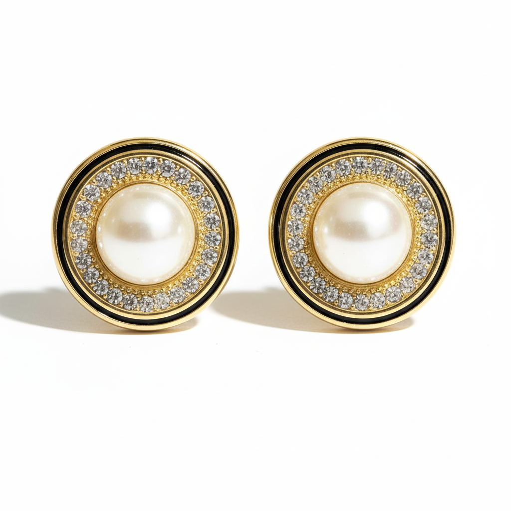 Boucles d'oreilles Armine - Gros plan