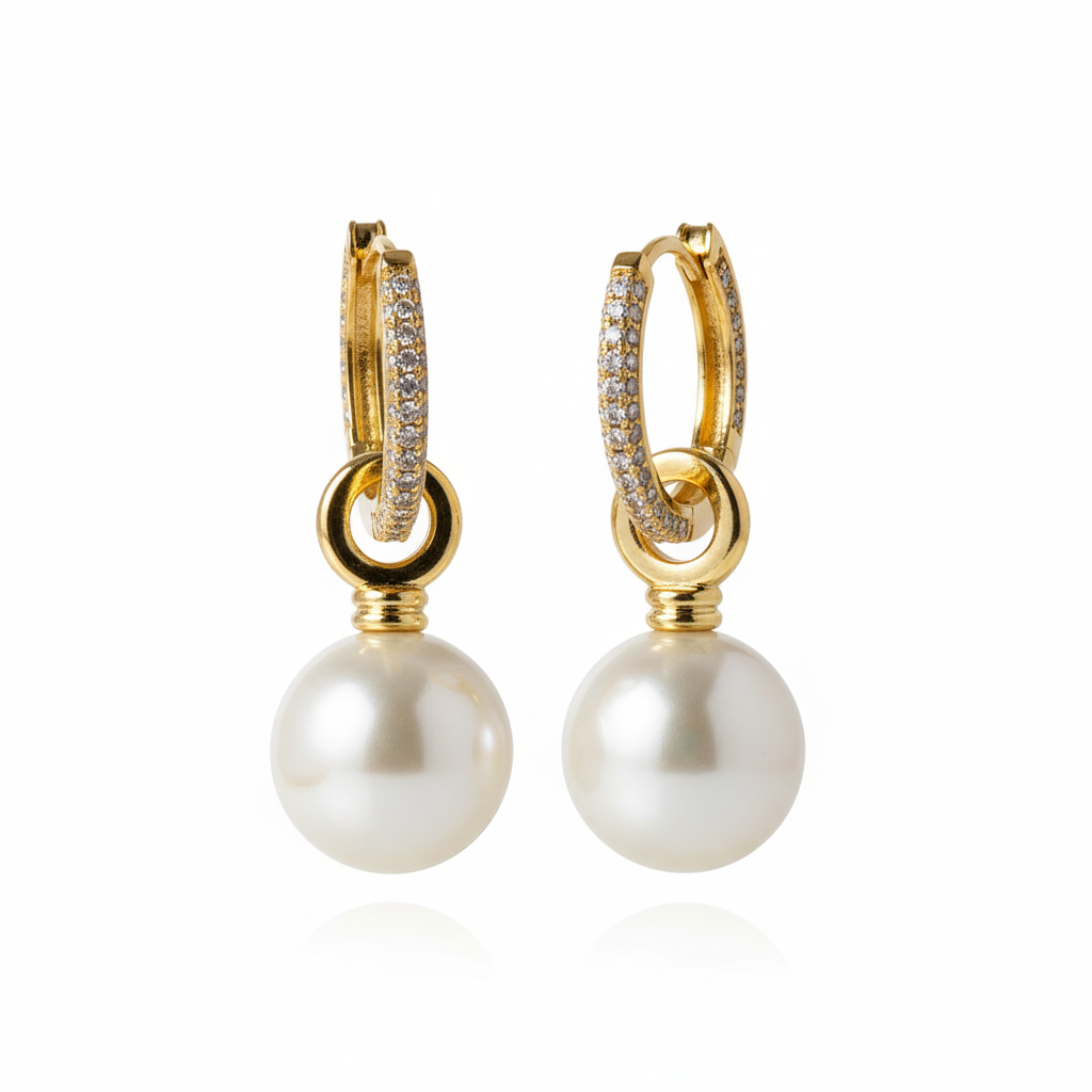 Boucles d'oreilles Lisa - Détail