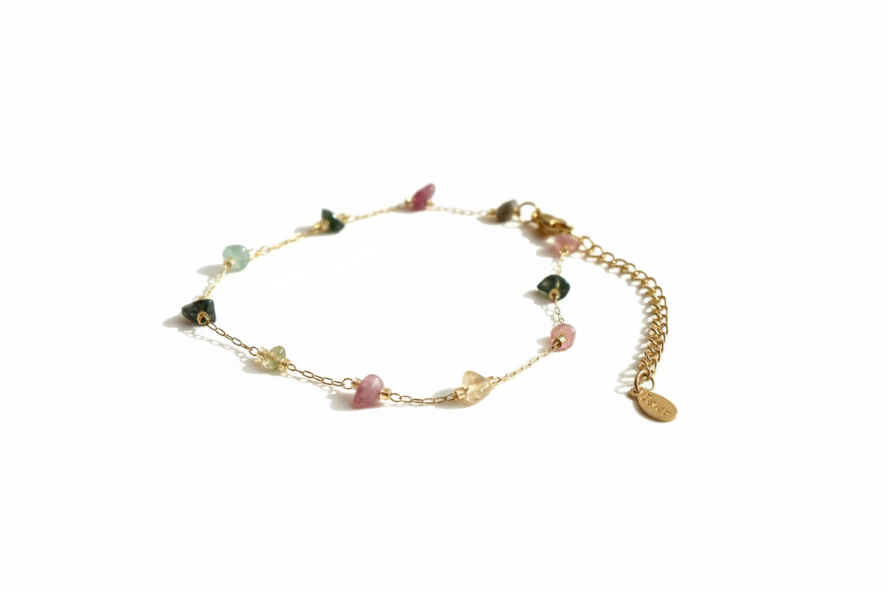 Bracelet Amazonite vue 1 fond blanc