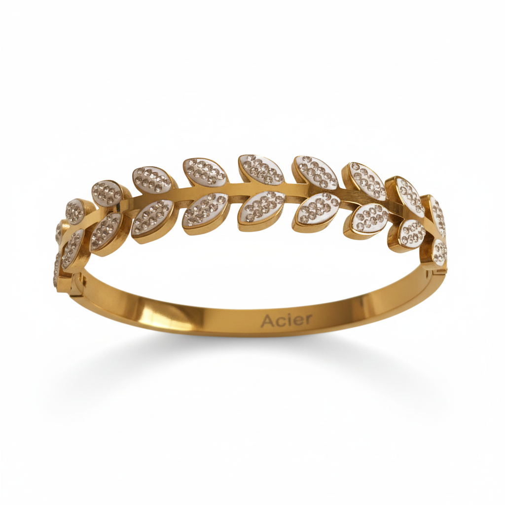 Bracelet couronne photo 2 fond blanc
