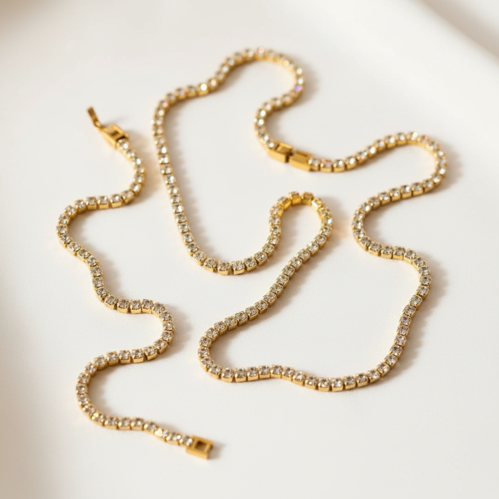 Bracelet Parure Svetlana - doré accentué