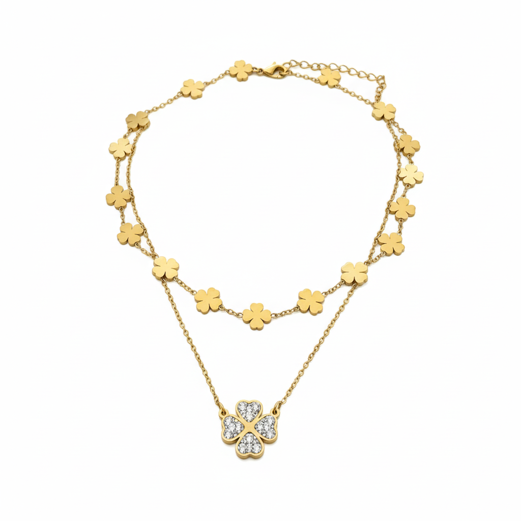 Collier Chance vue complète sur fond blanc