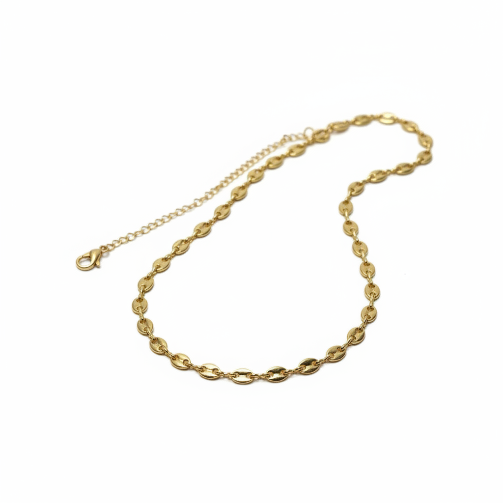 Collier graine d'or - vue seule