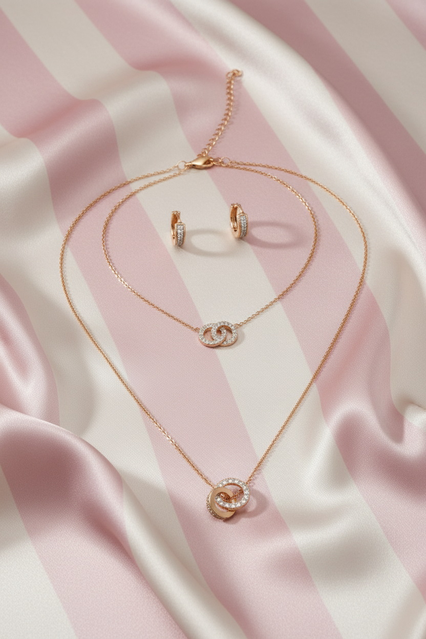 Flat lay fond rayures