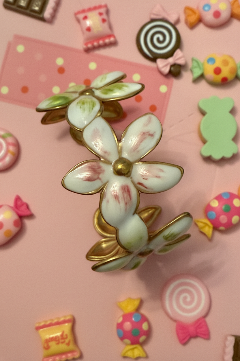 Fond rose bonbon