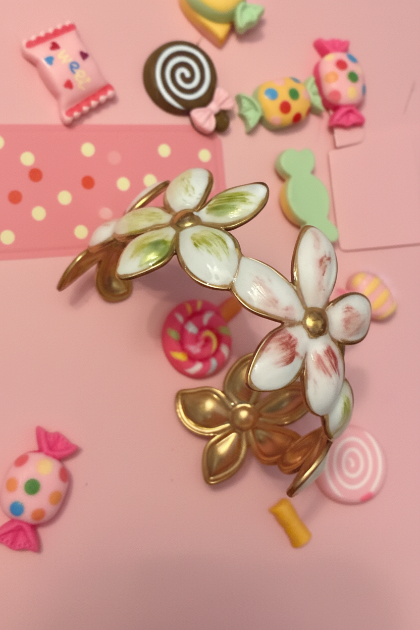 Fond rose bonbon