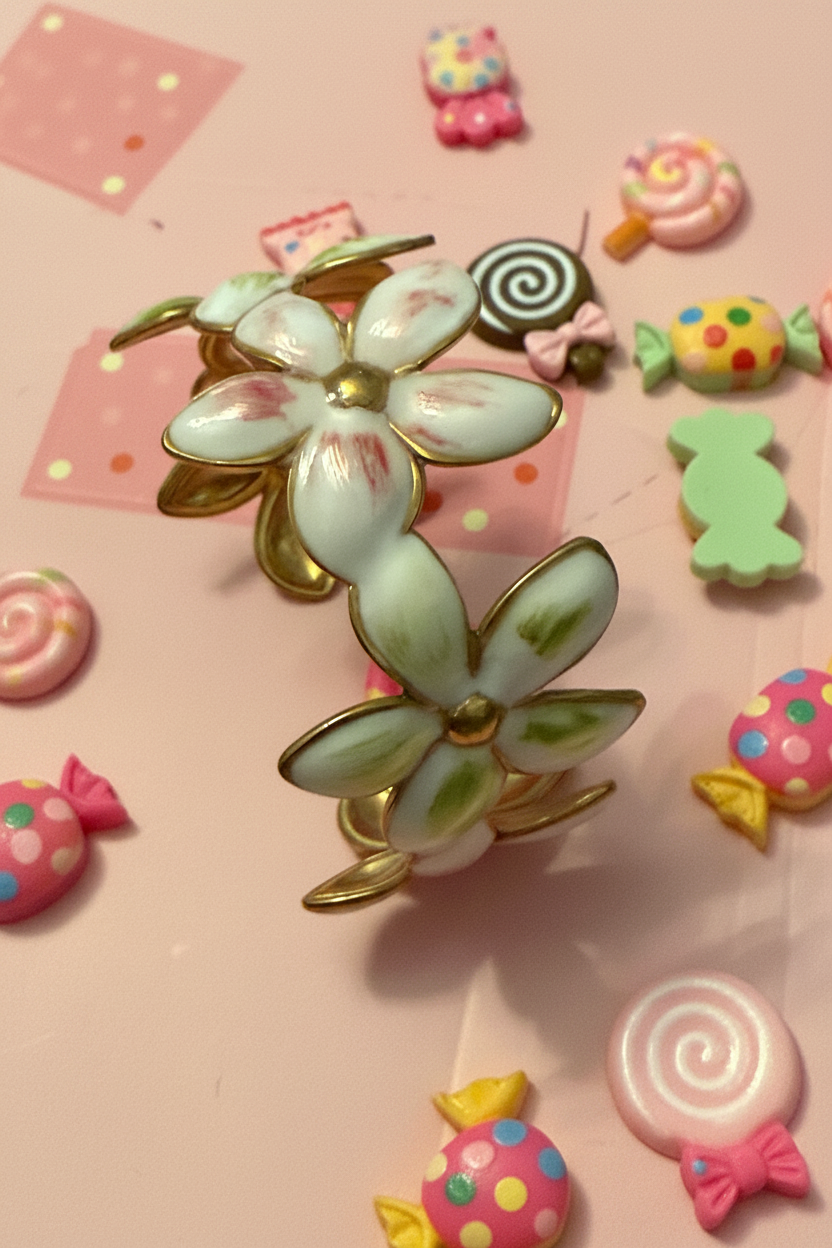 Fond rose bonbon
