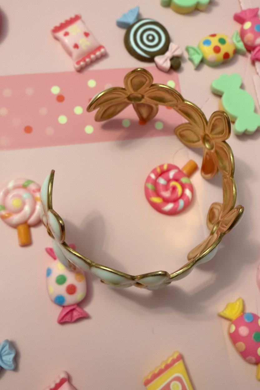 Fond rose bonbon