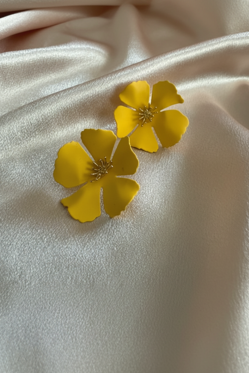 Boucles d'oreilles Fleur Soleil – Buttercup