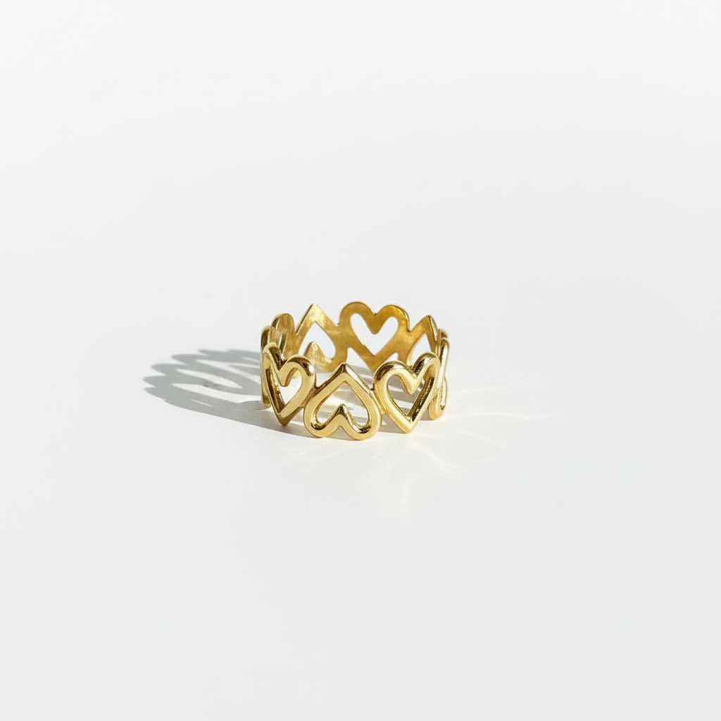 Bague mini cœur