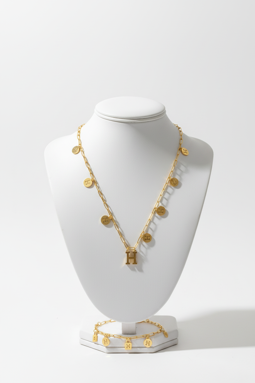 Parure H - sur buste luxe